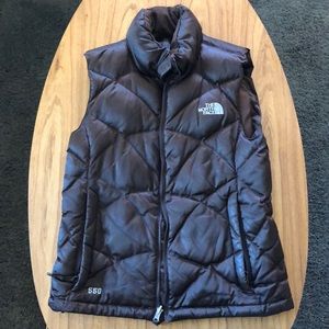 North Face 550 poly-fill vest